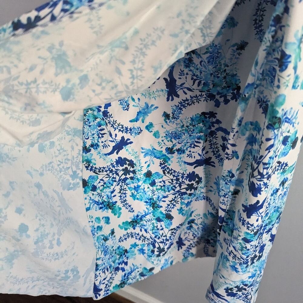 Mare Blu Saint Tropez Cinch Waist Dress Blue Waist Small Comfy - Picture 2 of 10